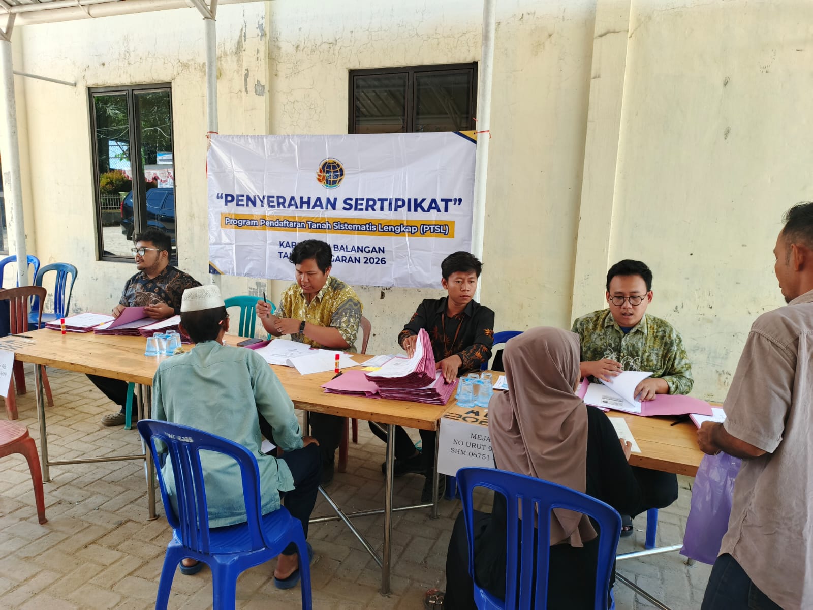 Program PTSL Hadir di Desa Panaitan, Perkuat Kepastian Hukum Tanah