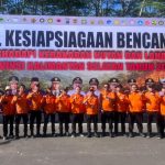 Kepala Pelaksana BPBD Balangan mengikuti Apel Kesiapsiagaan Karhutla tingkat Kalimantan Selatan.