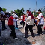 Pegawai Diskominfosan Balangan mengikuti lomba HUT ke-81 RI