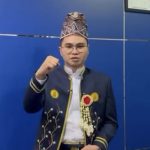 Harry Khairil Hadi saat menyampaikan ucapan Hari Jadi Kalsel