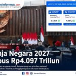 Presiden Prabowo Subianto menyampaikan RAPBN 2027 dalam Rapat Paripurna DPR RI