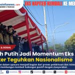 Eks napiter mengikuti upacara HUT ke-81 RI di Kalimantan Selatan