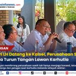 Jumhur Hidayat saat rapat bersama GAPKI membahas penanganan karhutla