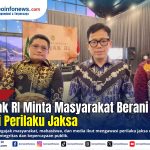 Ketua Komisi Kejaksaan RI Pujiyono Suwadi berdialog bersama mahasiswa di Kabupaten Banjar