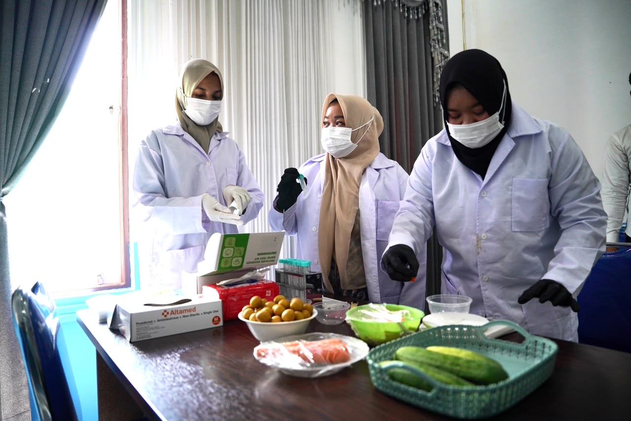 DKP3 Balangan Pastikan Bahan Baku MBG Bebas Residu Pestisida