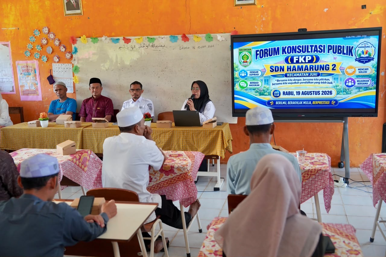 SDN Hamarung 2 Evaluasi Pelayanan Publik Lewat Forum Konsultasi