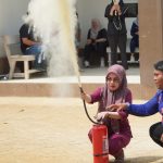 Simulasi kesiapsiagaan bencana dan kebakaran di Puskesmas Awayan Balangan