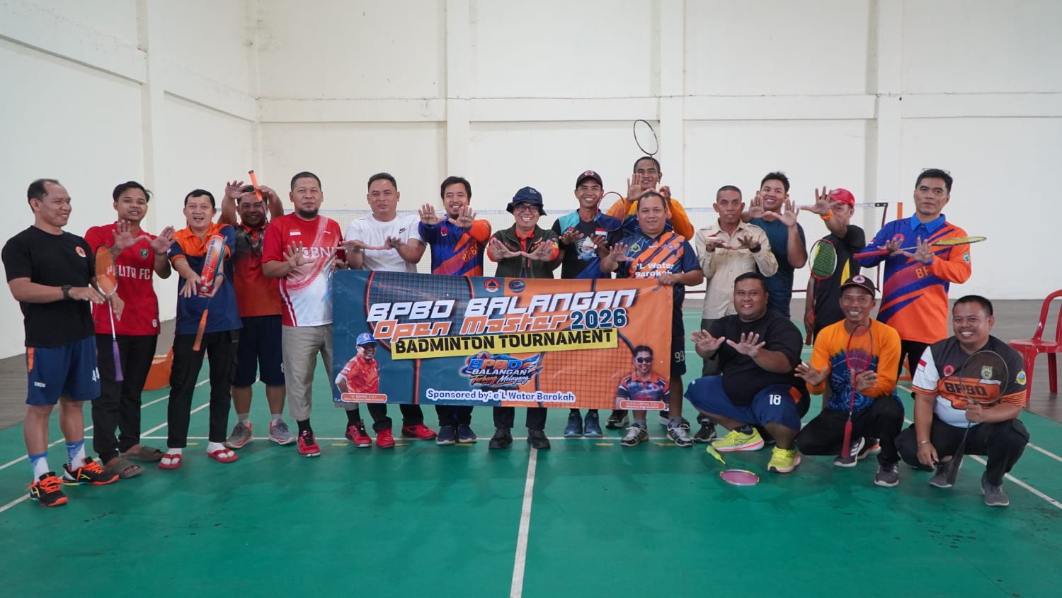 BPBD Balangan Open Master Badminton Tournament 2026