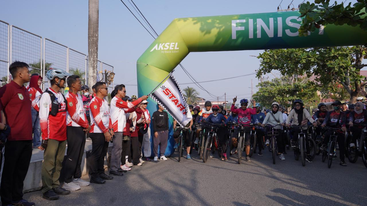 Balangan Fun Bike Tarik Peserta dari Sejumlah Daerah