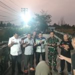 Jembatan Bailey di Mantuil Banjarmasin Selatan yang telah rampung dan mulai dilintasi warga