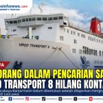Tim SAR Banjarmasin bergerak mencari kapal Virgo Transport 8 yang hilang kontak di Laut Jawa