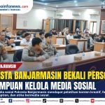Pelatihan peningkatan kemampuan publikasi media sosial personel Polresta Banjarmasin