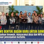 Presiden Prabowo Subianto membahas pengelolaan gambut dan pencegahan karhutla bersama ilmuwan di Istana Merdeka