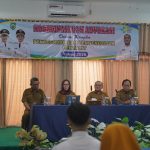 Koordinasi pencegahan dan pengendalian penyakit Dinkes Balangan bersama lintas sektor.