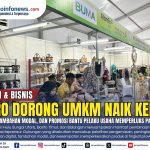 Huda Agustina, Yeri, dan Safna merupakan perwakilan UMKM dari Hulu Sungai Utara, Barito Timur, dan Balangan yang mengikuti Bazar UMKM Adaro Spectapreneur di Banjarbaru.