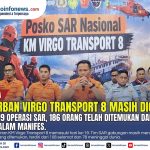 I Putu Sudayana menyampaikan perkembangan operasi SAR KM Virgo Transport 8 hari ke-19